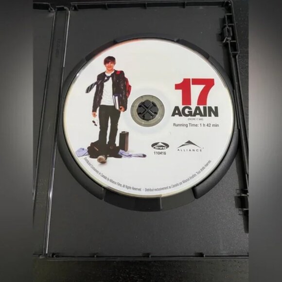 🔴2/$10 SALE🔴 17 Again Movie DVD - Picture 2 of 2